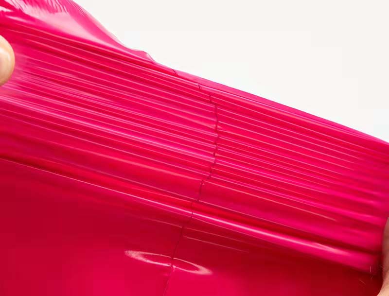 江干玫红色快递袋-05